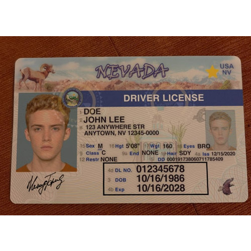 Las Vegas Driver’s License