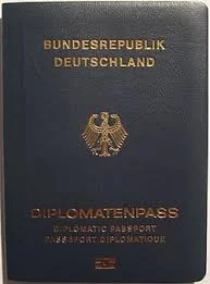 German diplomatic passport